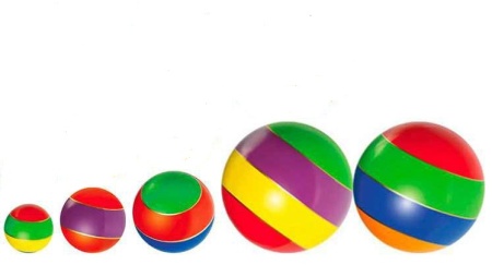 Купить Мячи резиновые (комплект из 5 мячей различного диаметра) в Георгиевске 